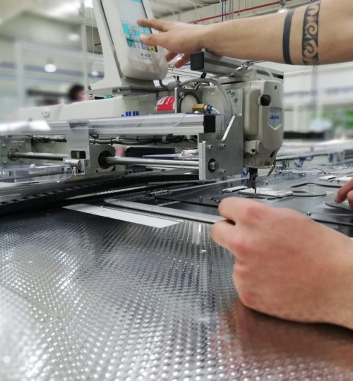 Airbag sewing machines